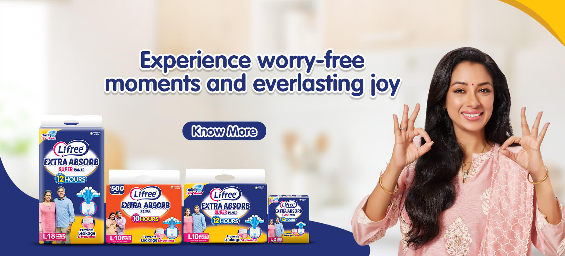 experience worry-free moments and everlasting joy